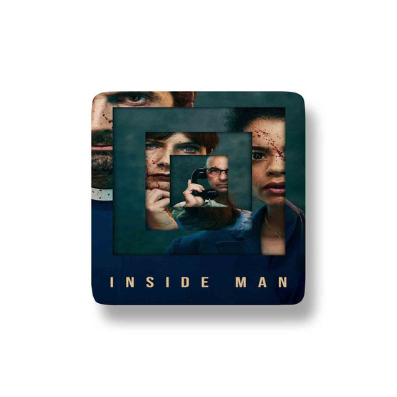 Inside Man Porcelain Refrigerator Magnet Square