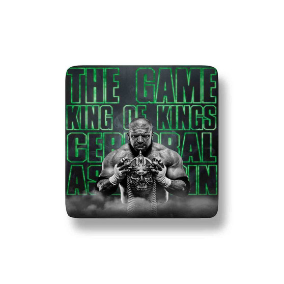 Triple H King of Kings Porcelain Refrigerator Magnet Square