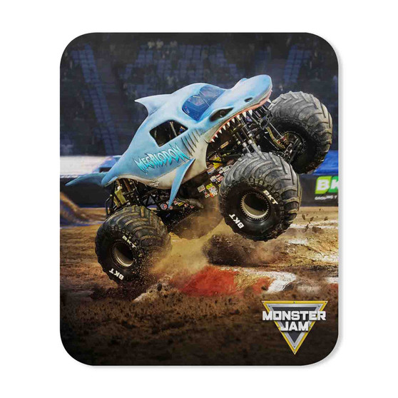 Megalodon Monster Truck Rectangle Gaming Mouse Pad