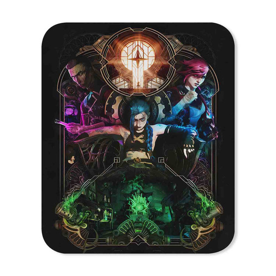 Arcane Rectangle Gaming Mouse Pad Rubber Backing