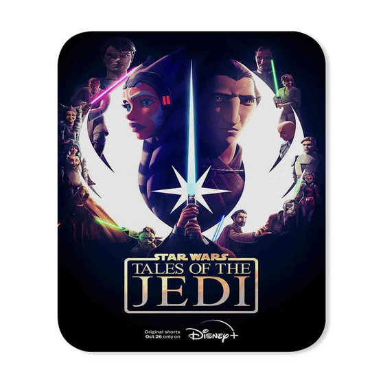 Star Wars Tales of the Jedi Rectangle Gaming Mouse Pad Rubber Backing