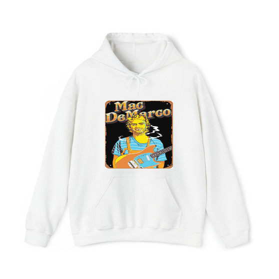 Mac Demarco Cotton Polyester Unisex Heavy Blend Hooded Sweatshirt