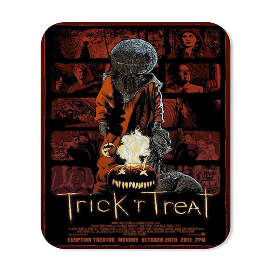 Trick R Treat Rectangle Gaming Mouse Pad Rubber Backing