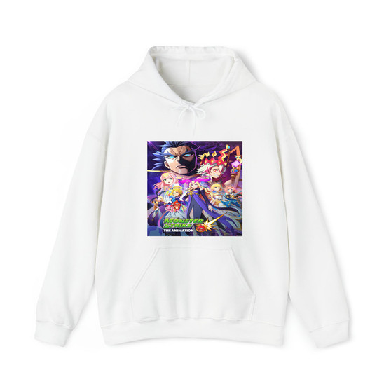 Monster Strike Cotton Polyester Unisex Heavy Blend Hooded Sweatshirt