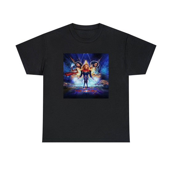 The Marvels Movie Classic Fit Unisex Heavy Cotton Tee T-Shirts