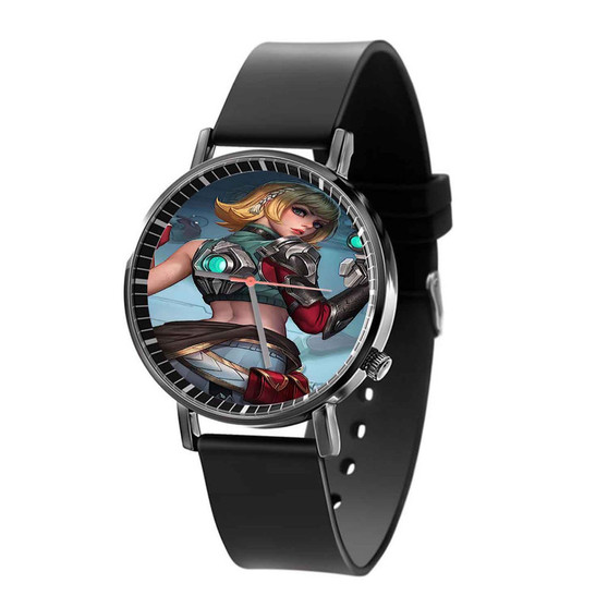 Beatrix Mobile Legends Black Quartz Watch With Gift Box