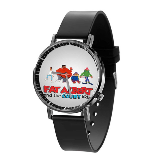 Fat Albert and the Cosby Kids Black Quartz Watch With Gift Box