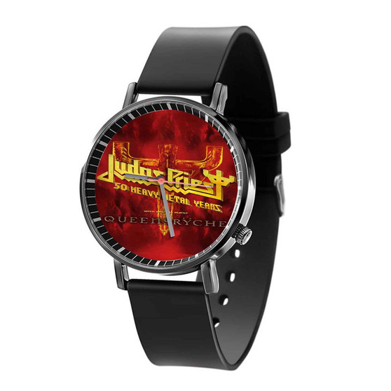 Judas Priest with Queensryche Tour 2023 Black Quartz Watch With Gift Box