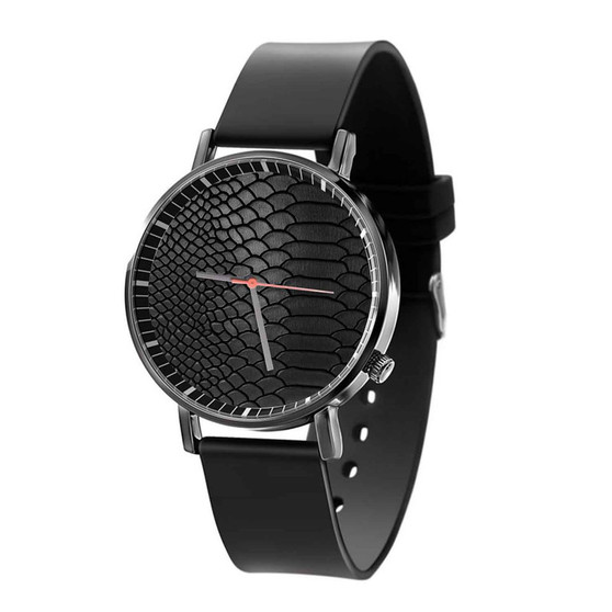 Snake Black Quartz Watch With Gift Box