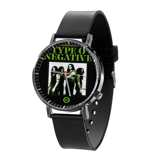 Type O Negative Band Black Quartz Watch With Gift Box