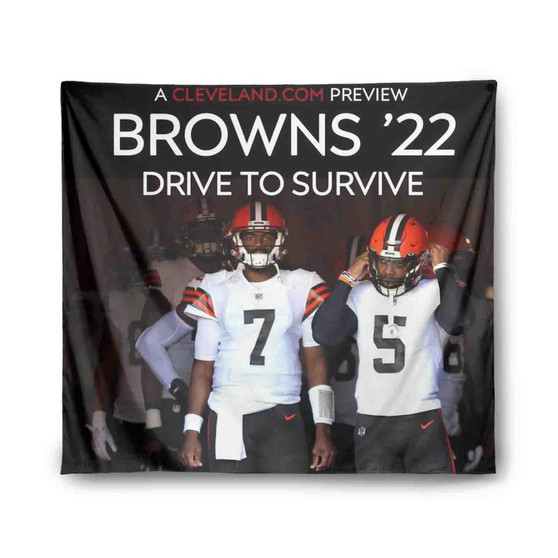Cleveland Browns NFL 2022 Indoor Wall Polyester Tapestries
