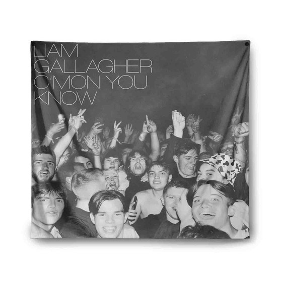 Liam Gallagher C mon You Know Indoor Wall Polyester Tapestries