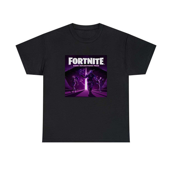Fortnite Battle Royale Dark Reflections Pack Classic Fit Unisex Heavy Cotton Tee T-Shirts
