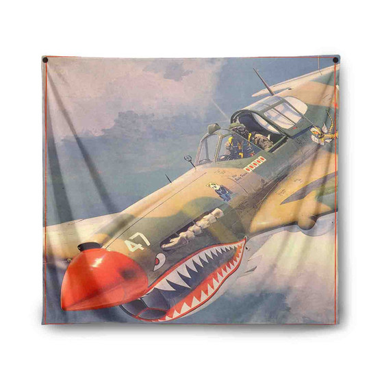 P40 Vintage Indoor Wall Polyester Tapestries