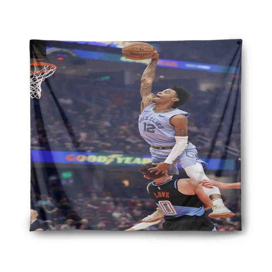 Ja Morant Dunk Indoor Wall Polyester Tapestries Home Decor