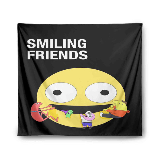 Smiling Friends Indoor Wall Polyester Tapestries Home Decor