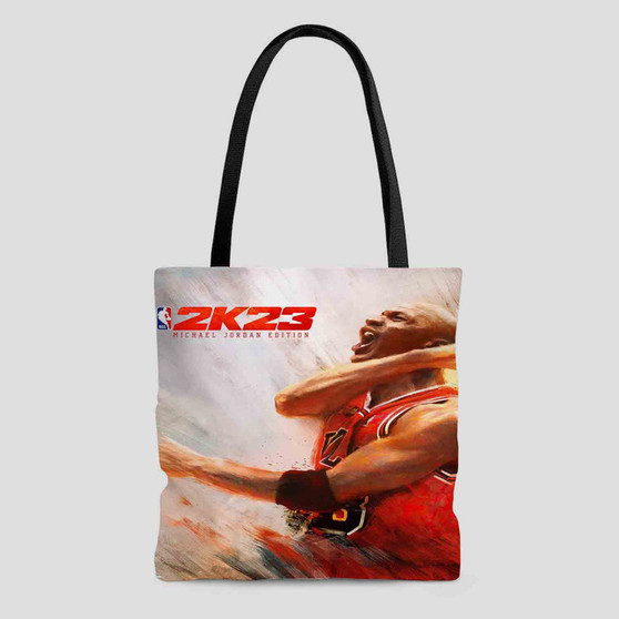 NBA 2k23 Michael Jordan Polyester Tote Bag AOP