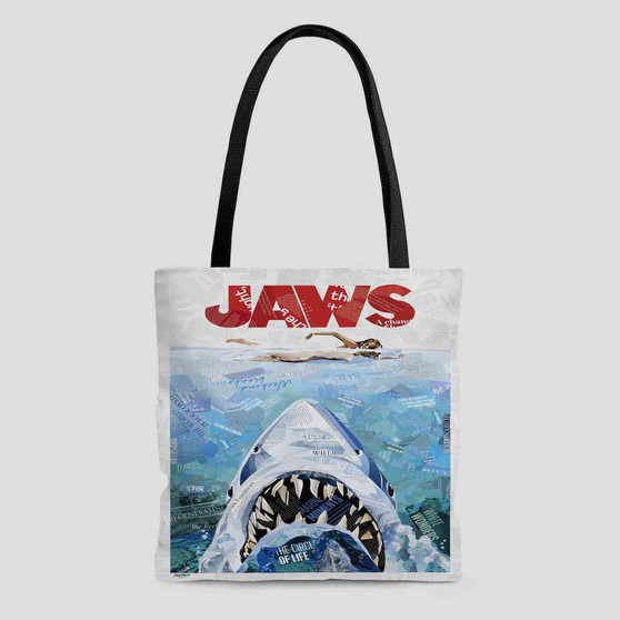 Jaws Movie Poster Tote Bag AOP