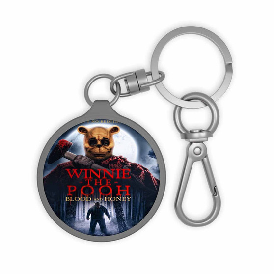 Winnie the Pooh Blood and Honey Keyring Tag Acrylic Keychain TPU Cover