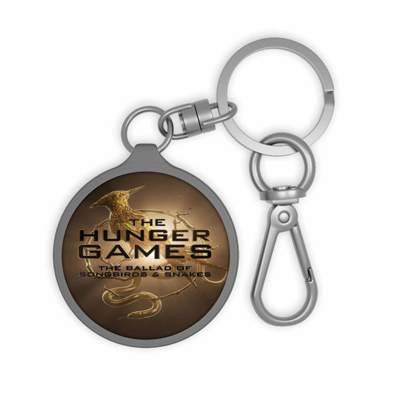 The Hunger Games The Ballad of Songbirds and Snakes Keyring Tag Acrylic Keychain TPU Cover