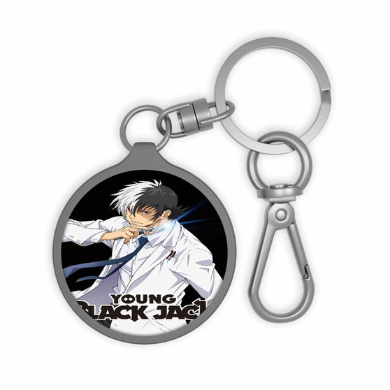 Young Black Jack Keyring Tag Acrylic Keychain TPU Cover