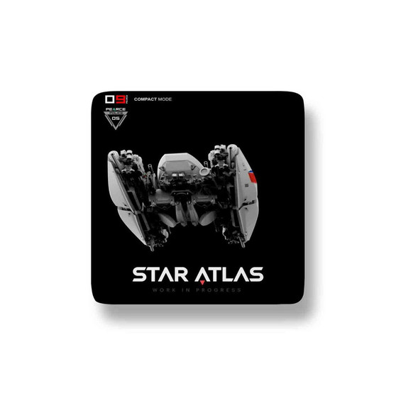 Star Atlas Porcelain Refrigerator Magnet Square