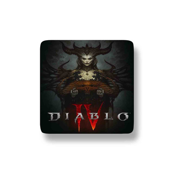 Diablo IV Porcelain Refrigerator Magnet Square