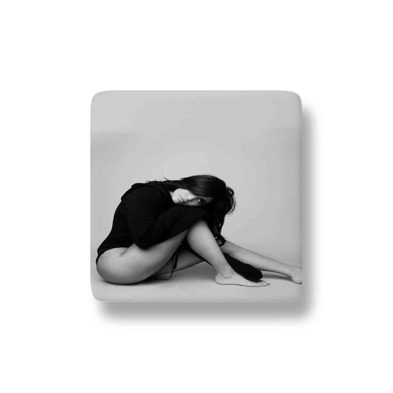 Kylie Jenner Sexy Model Porcelain Refrigerator Magnet Square