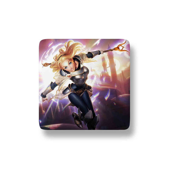 Lux League of Legends Porcelain Refrigerator Magnet Square