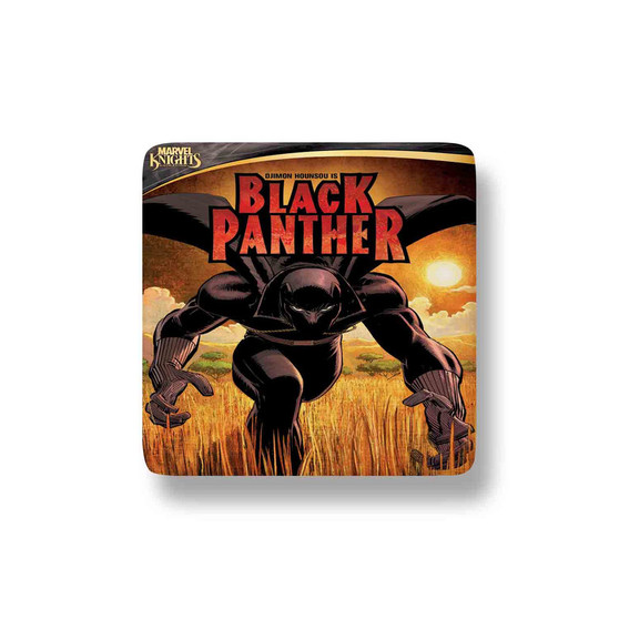 Marvel Knights Black Panthe Porcelain Refrigerator Magnet Square