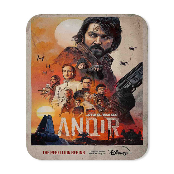 Star Wars TV Series Rectangle Gaming Mouse Pad Rubber Backing