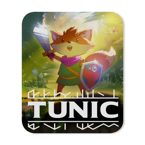 Tunic Games Rectangle Gaming Mouse Pad Rubber Backing