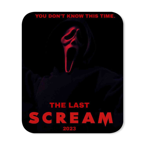 Scream 6 Rectangle Gaming Mouse Pad Rubber Backing