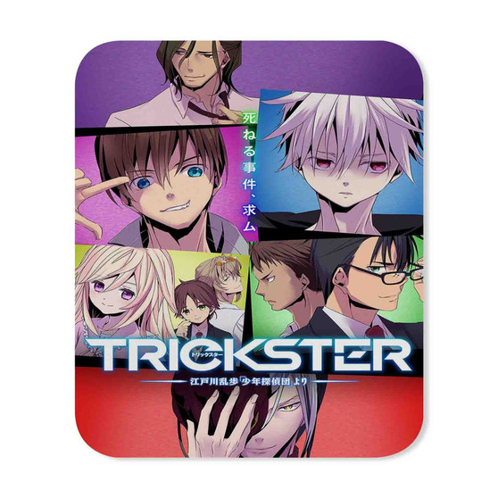 Trickster Edogawa Ranpo Shounen Tanteidan Yori Rectangle Gaming Mouse Pad Rubber Backing