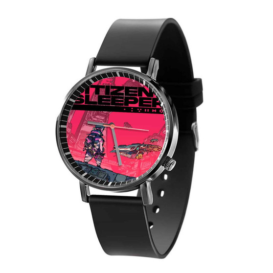 Citizen Sleeper Black Quartz Watch With Gift Box