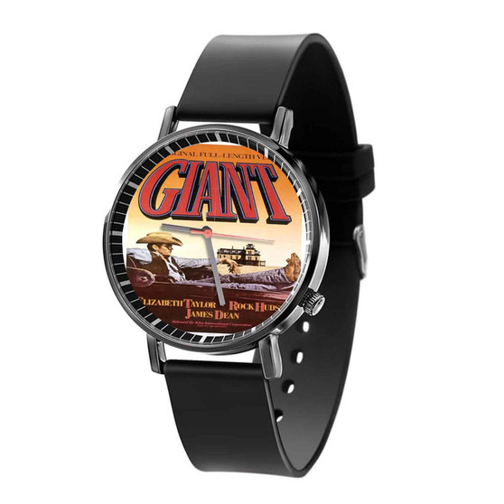 Giant Movie 4 Black Quartz Watch With Gift Box