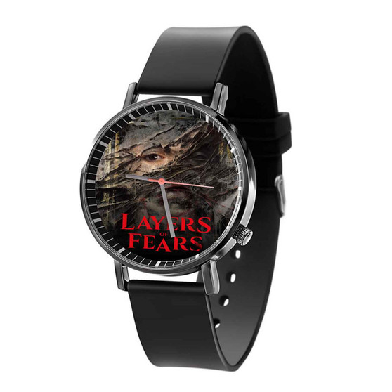 Layers of Fears Black Quartz Watch With Gift Box