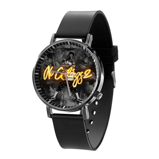 Lil Wayne No Ceilings Black Quartz Watch With Gift Box