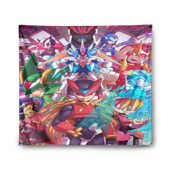 Megaman Rockman Zero Indoor Wall Polyester Tapestries Home Decor