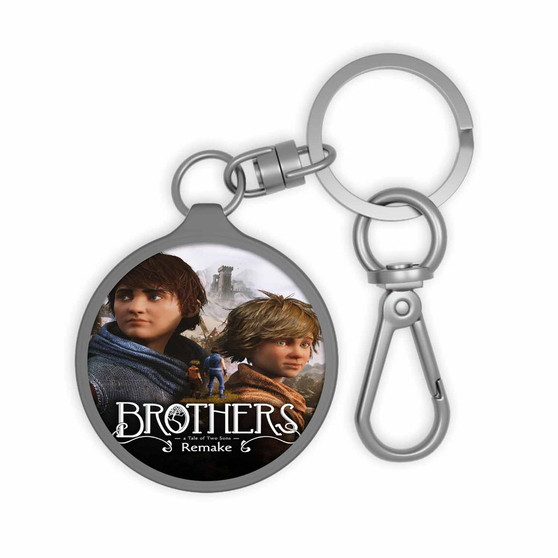 Brothers A Tale of Two Sons Remake Custom Keyring Tag Acrylic Keychain With TPU Cover