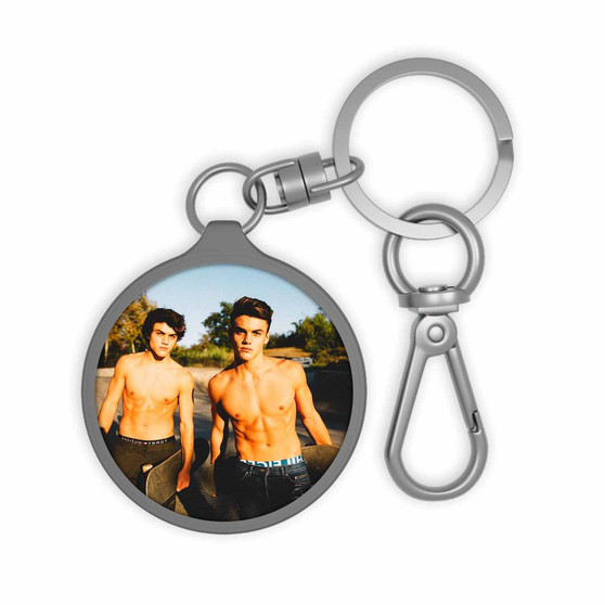 Dolan Twins Custom Keyring Tag Acrylic Keychain With TPU Cover