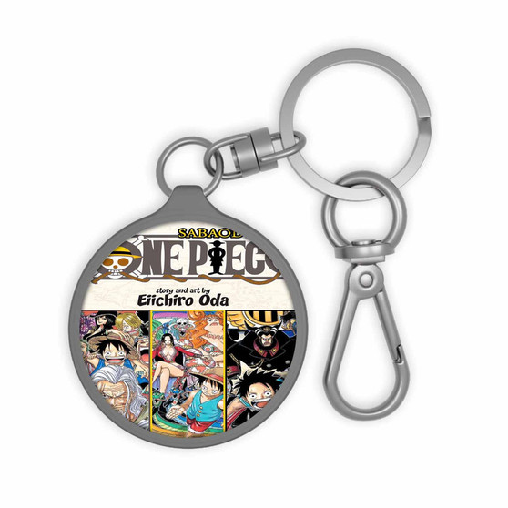 One Piece Omnibus Edition Custom Keyring Tag Acrylic Keychain With TPU Cover