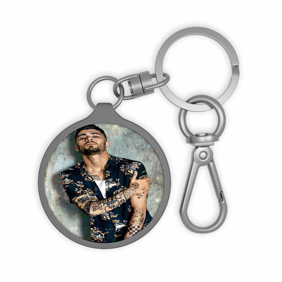 Zayn Malik Custom Keyring Tag Acrylic Keychain With TPU Cover