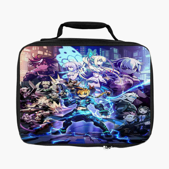 Armed Blue Gunvolt Custom Lunch Bag With Fully Lined and Insulated