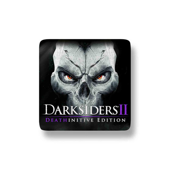 Darksiders II Deathinitive Edition Custom Porcelain Refrigerator Magnet Square