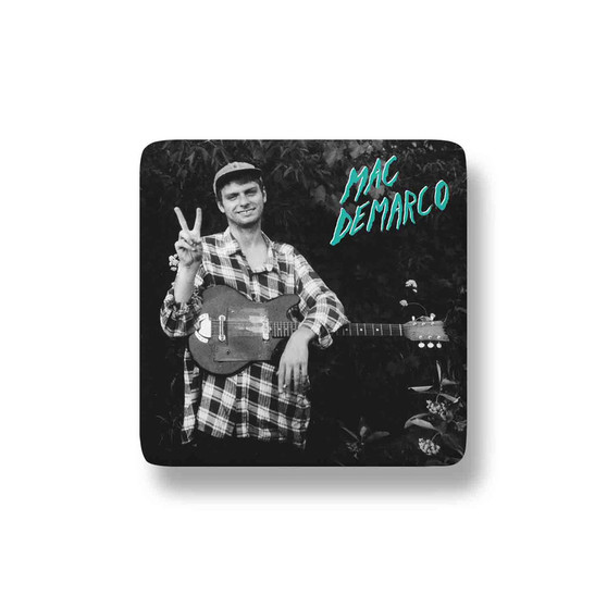 Mac Demarco Best Custom Porcelain Refrigerator Magnet Square