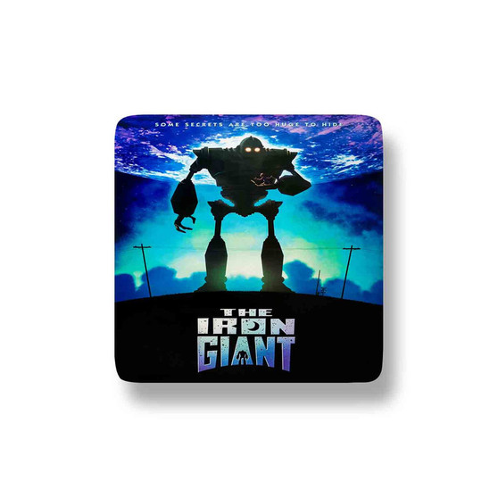 Iron Giant Custom Porcelain Refrigerator Magnet Square