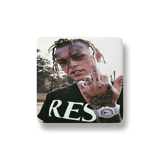 Lil Skies Custom Porcelain Refrigerator Magnet Square