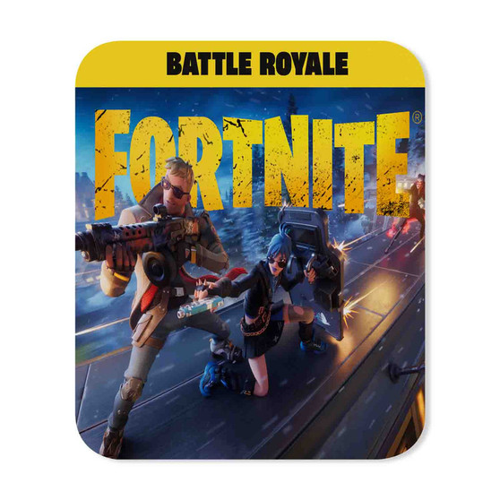 Fortnite Battle Royale Custom Gaming Mouse Pad Rectangle Rubber Backing