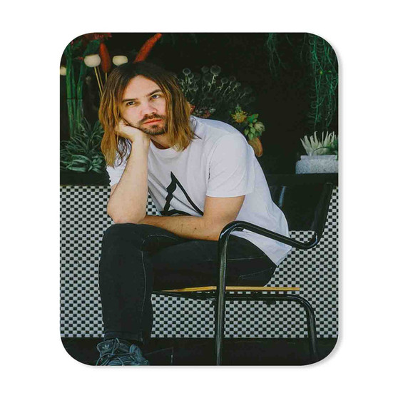 Kevin Parker Tame Impala Custom Gaming Mouse Pad Rectangle Rubber Backing